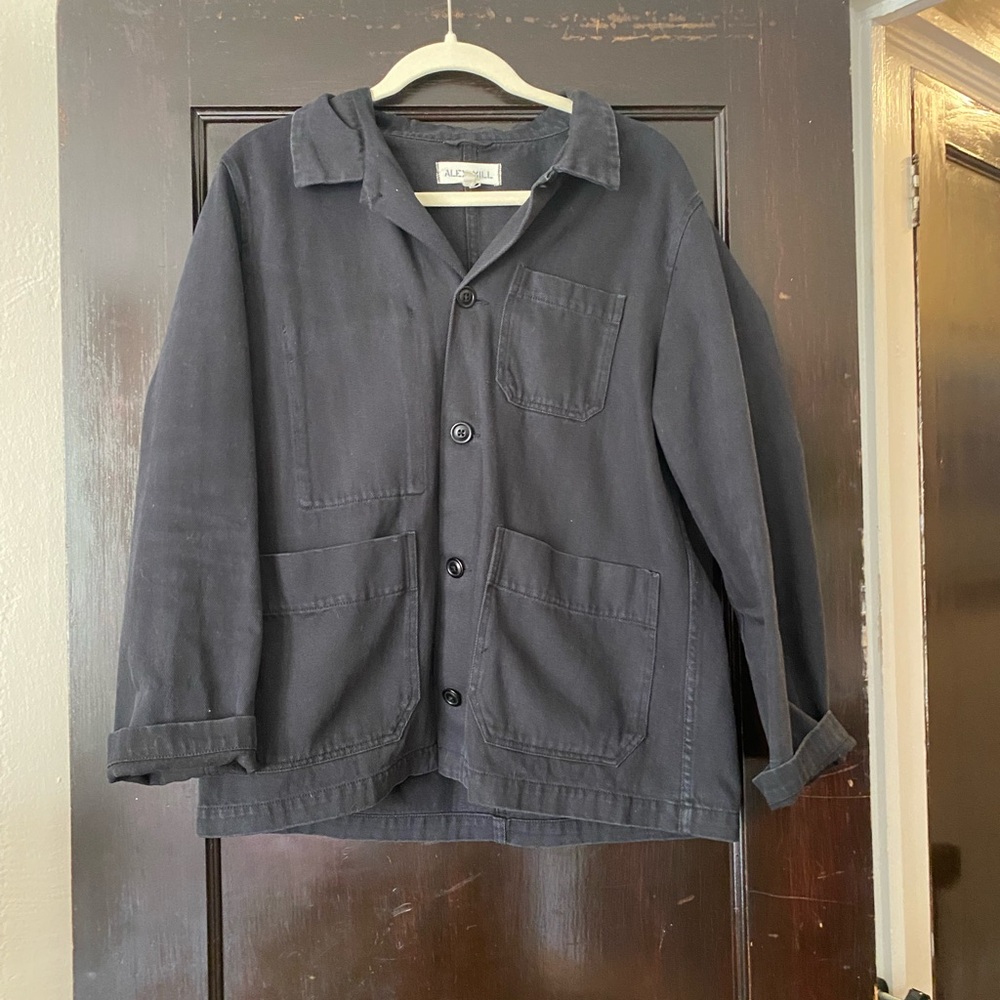 Alex Mill black work jacket